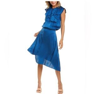 Zadig & Voltaire Racky Jac Silk Midi Dress Size Small